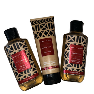 Bath & Body Works Empowered Teakwood 3-Piece Set
